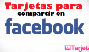 Tarjetas para compartir en Facebook