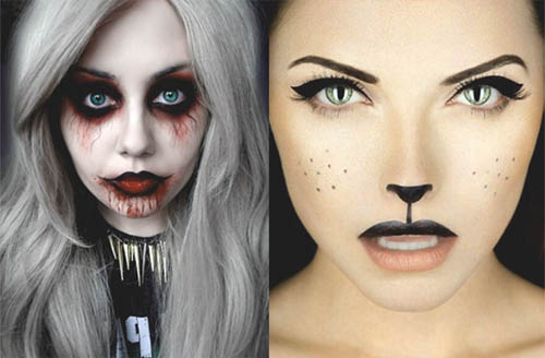 ejemplos de maquillaje para halloween